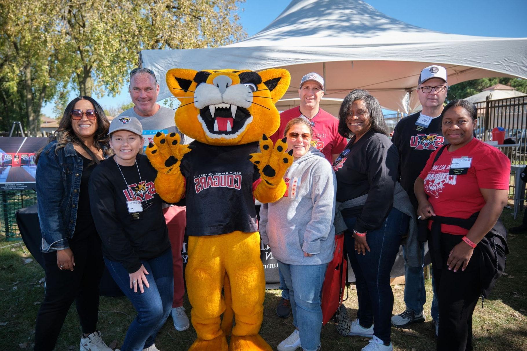 National Alumni Board Members at Homecoming Game